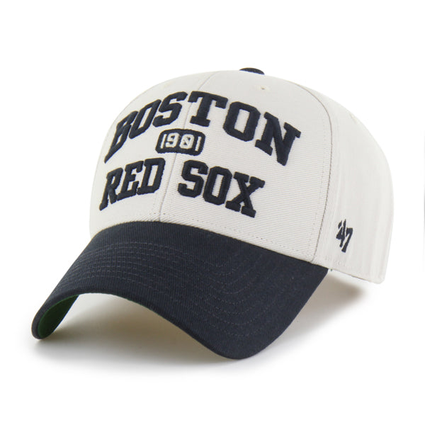 Pictured is this MLB Boston Red Sox Broke Line ’47 MVP cap in natural. 2