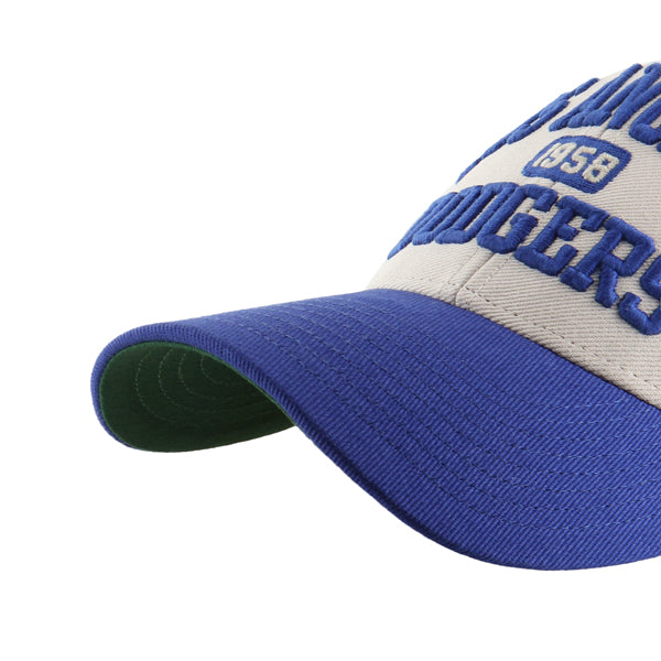 Pictured is this MLB Los Angeles Dodgers Broke Line ’47 MVP cap in natural. 5