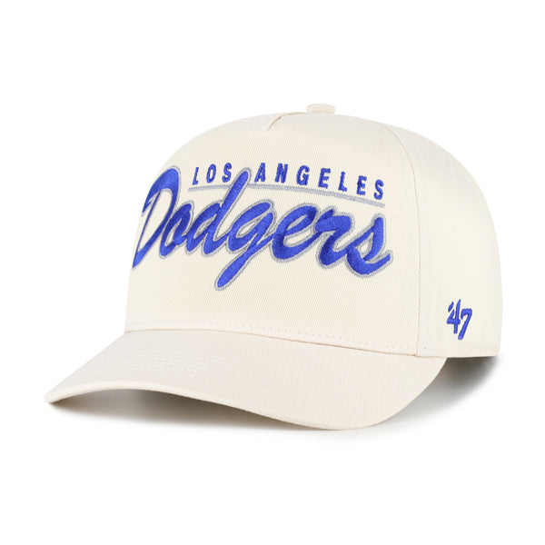 Pictured is this MLB Los Angeles Dodgers Brushmark ’47 HITCH cap in natural. 2