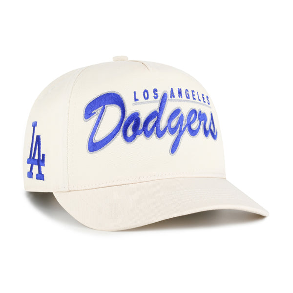 Pictured is this MLB Los Angeles Dodgers Brushmark ’47 HITCH cap in natural. 1