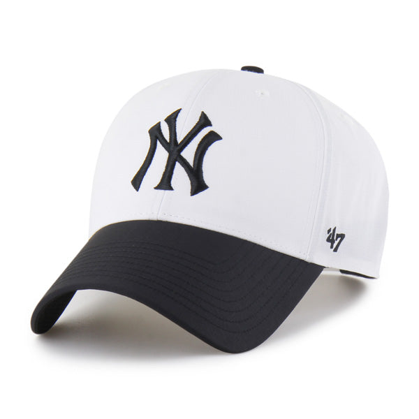 Pictured is this MLB New York Yankees Brrr ’47 MVP cap in white. 1