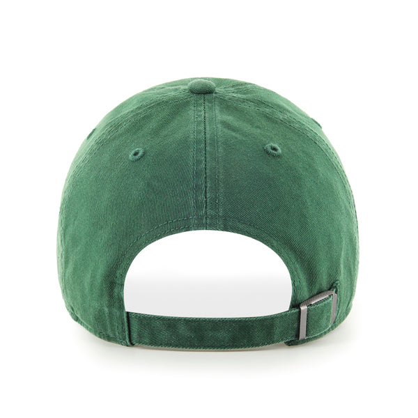 Pictured is this MLB Oakland Athletics Base Runner '47 CLEAN UP cap in dark green. 2