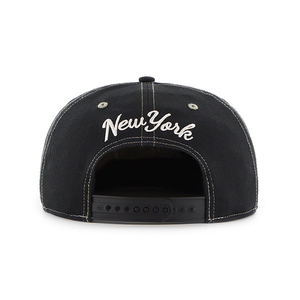 Pictured is this MLB New York Yankees Keepsake ’47 CAPTAIN cap in black. 2