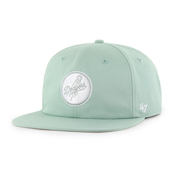 Pictured is this MLB Los Angeles Dodgers Linscott ’47 CAPTAIN cap in green. 1
