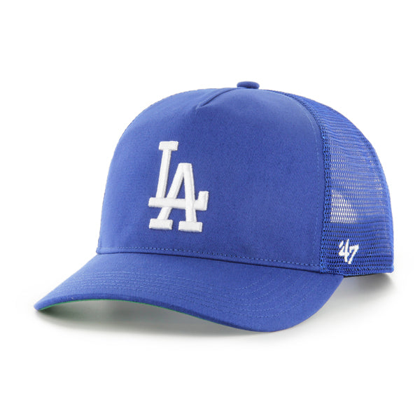 Pictured is this MLB Los Angeles Dodgers Mesh ’47 HITCH cap in turquoise. 1
