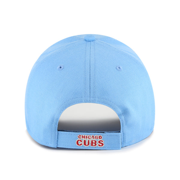 Pictured is this MLB Chicago Cubs ’47 MVP cap in blue. 2