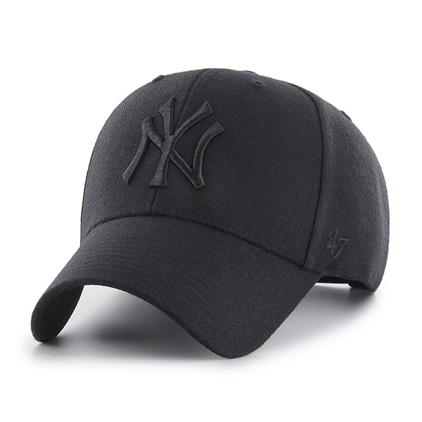 Pictured is this MLB New York Yankees ’47 MVP cap in black. 1