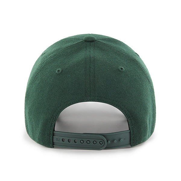 Pictured is this MLB New York Yankees ’47 MVP cap in dark green. 2