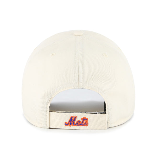 Pictured is this MLB New York Mets Two Tone '47 MVP cap in natural. 2
