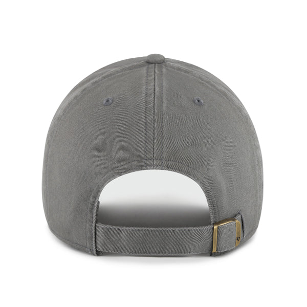 Pictured is this MLB New York Yankees ’47 CLEAN UP cap in Dark grey. 2