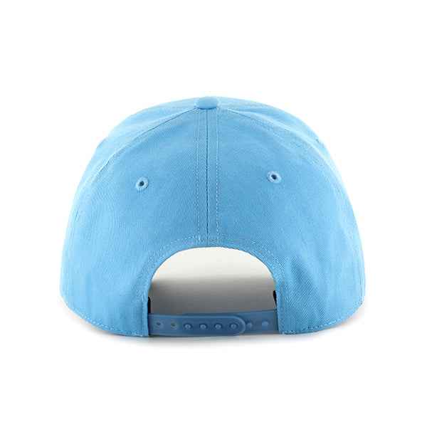 Pictured is this MLB New York Yankees Raised Kids ’47 MVP cap in blue. 2