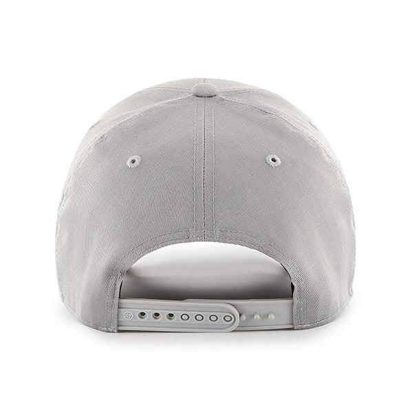 Pictured is this MLB New York Yankees Raised Basic ’47 MVP cap in grey. 2