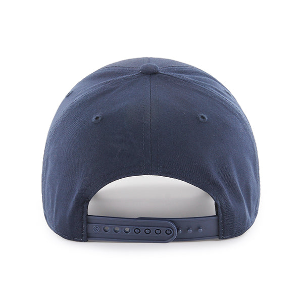 Pictured is this MLB New York Yankees Raised Basic ’47 MVP cap in navy. 2