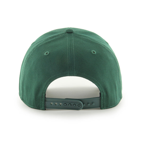Pictured is this MLB Athletics Raised Basic ’47 MVP cap in green. 2