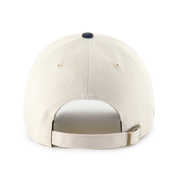 Pictured is this MLB New York Yankees Base Runner Sure Shot ’47 CLEAN UP cap in natural. 2