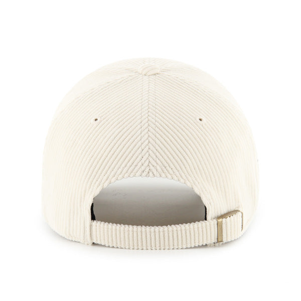 Pictured is this MLB New York Yankees Base Runner Cord ’47 CLEAN UP cap in natural. 2
