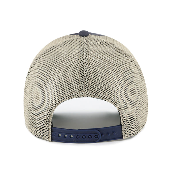 Pictured is this MLB Boston Red Sox Tuscaloosa ’47 CLEAN UP cap in navy. 3