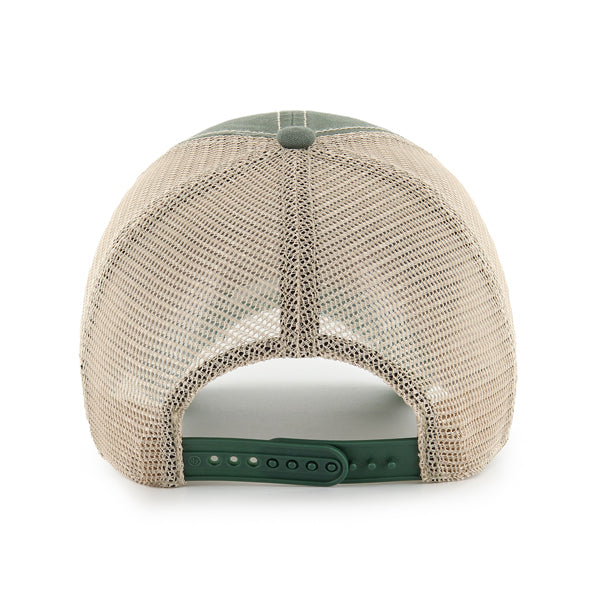 Pictured is this MLB Oakland Athletics Tuscaloosa ’47 CLEAN UP cap in green. 3