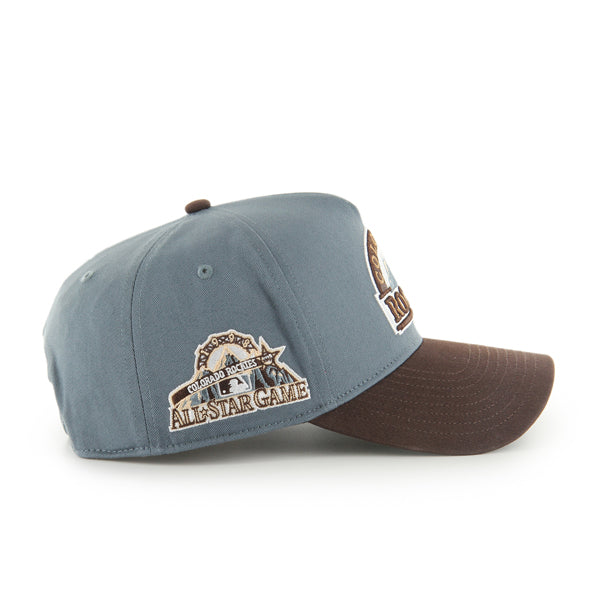 Pictured is this MLB Colorado Rockies Sure Shot ’47 MVP cap in green. 4