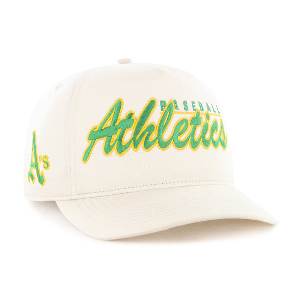 Pictured is this MLB Athletics Cooperstown Brushmark ’47 HITCH cap in natural. 1