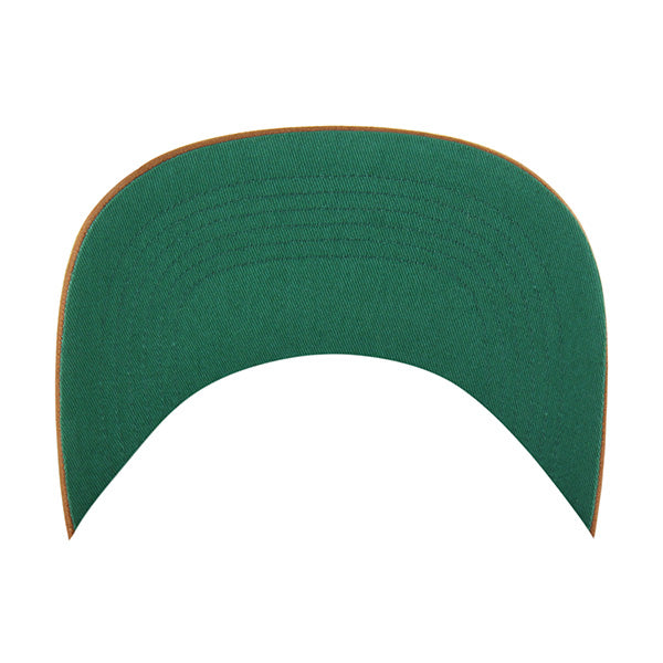 Pictured is this MLB Philadelphia Phillies Break Wood Suede ’47 HITCH cap in dark red. 4