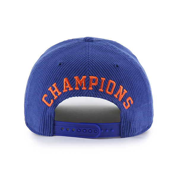 Pictured is this MLB New York Mets 86 Mets Cord ’47 HITCH cap in blue. 2