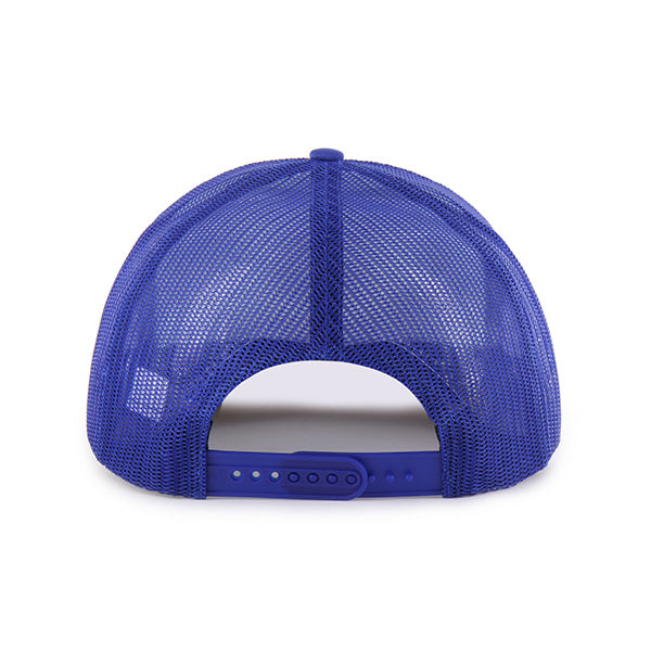 Pictured is this MLB New York Mets 86 Mets ’47 TRUCKER FM cap in blue. 3
