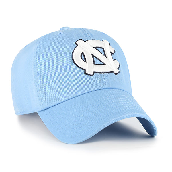 Pictured is this Collegiate North Carolina Tar Heels ’47 CLEAN UP cap in blue. 3