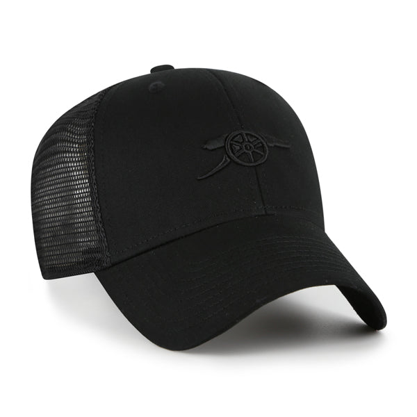 Pictured is this Arsenal FC Branson ’47 MVP cap in black on black. 2