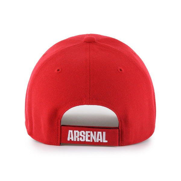 Pictured is this Arsenal FC ’47 MVP cap in red. 2