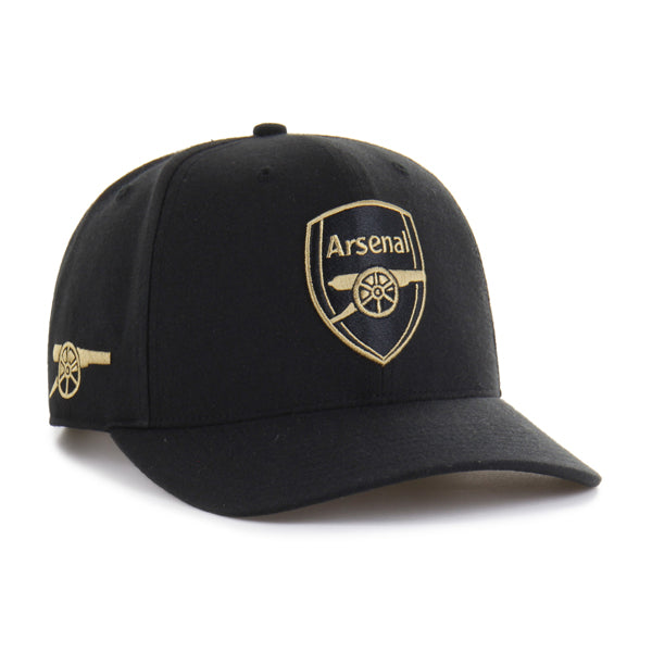 Pictured is this Arsenal FC Sure Shot '47 MVP cap in black. 1