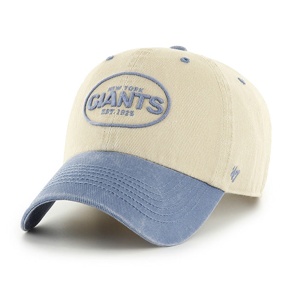 Pictured is this NFL New York Giants Breaking Trail ’47 CLEAN UP cap in natural. 4