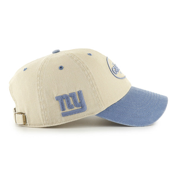 Pictured is this NFL New York Giants Breaking Trail ’47 CLEAN UP cap in natural. 4