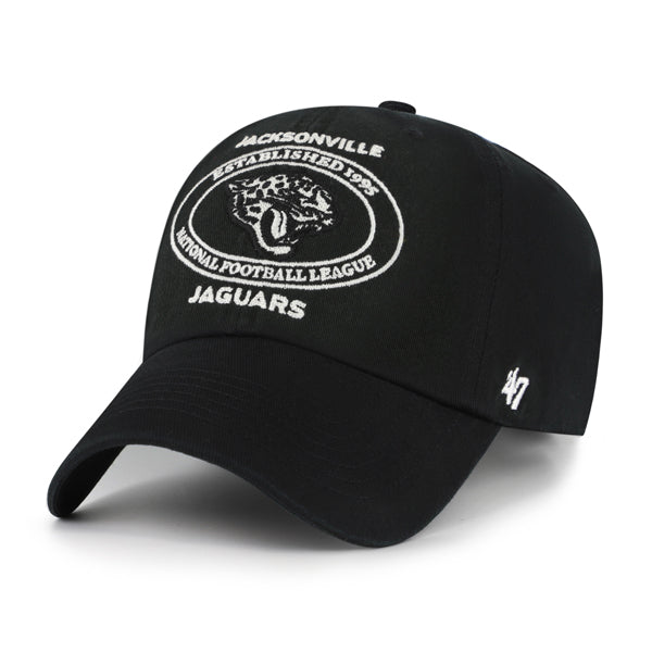Pictured is this NFL Jacksonville Jaguars Circle Tone ’47 CLEAN UP cap in black. 1
