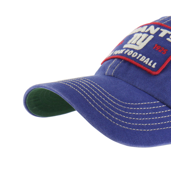 Pictured is this NFL New York Giants ’47 CLEAN UP cap in blue. 4
