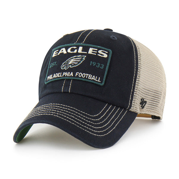 Pictured is this NFL Philadelphia Eagles ’47 CLEAN UP cap in black. 1