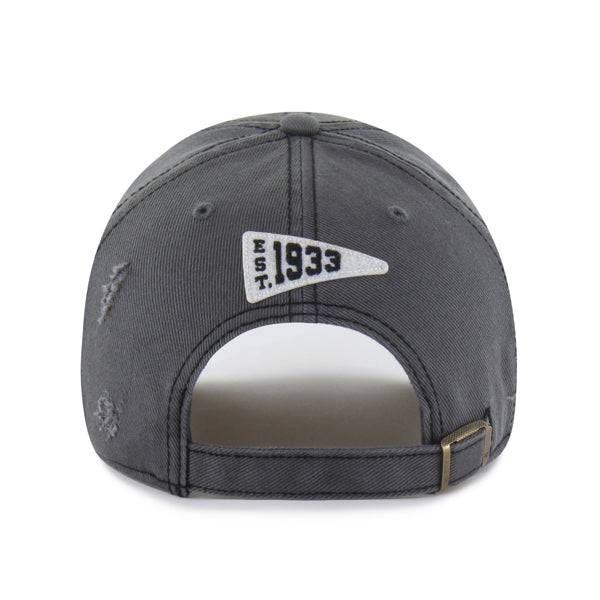 Pictured is this NFL Seymore Pittsburgh Steelers ’47 CLEAN UP cap in grey. 2