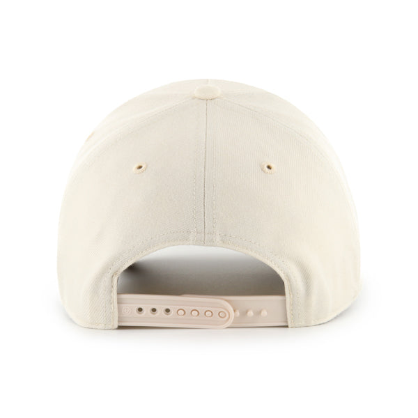 Pictured is this NHL Anaheim Ducks Ballpark '47 OFFSIDE DT cap in natural. 2