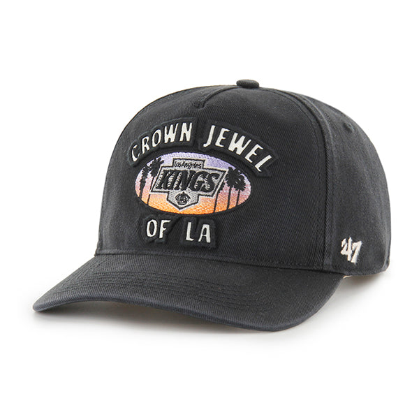 Pictured is this NHL Los Angeles Kings Charlton ’47 HITCH cap in black. 1