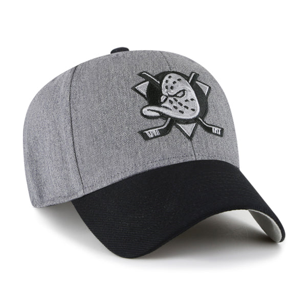 Pictured is this NHL Anaheim Ducks Granite ’47 MVP cap in dark grey. 2