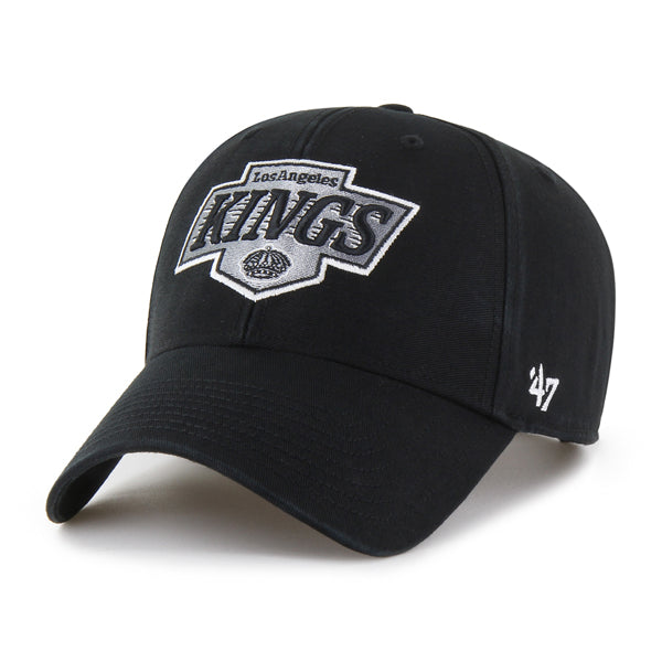 Pictured is this NHL Los Angeles Kings Legend ’47 MVP cap in black. 1