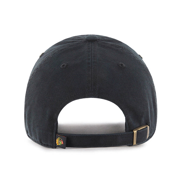 Pictured is this NHL Chicago Blackhawks '47 CLEAN UP cap in black. 2