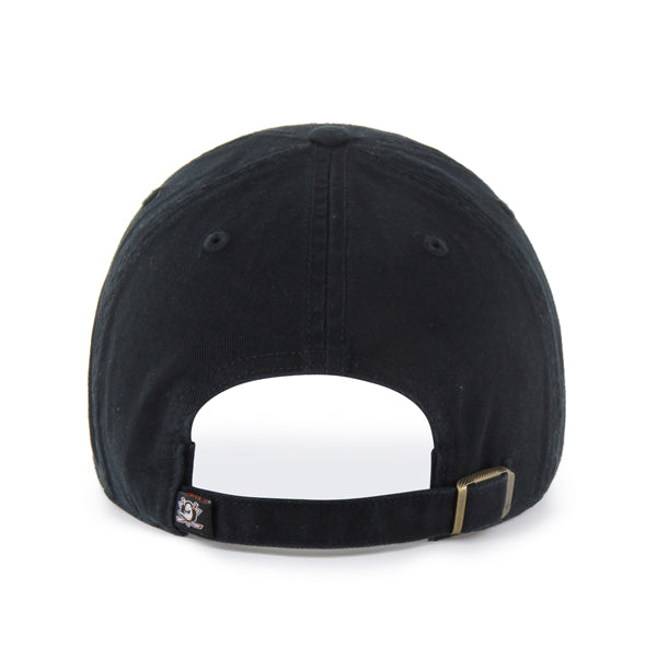 Pictured is this NHL Anaheim Ducks ’47 CLEAN UP cap in black. 2