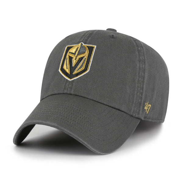 Pictured is this NHL Vegas Golden Knights ’47 CLEAN UP cap in grey. 1