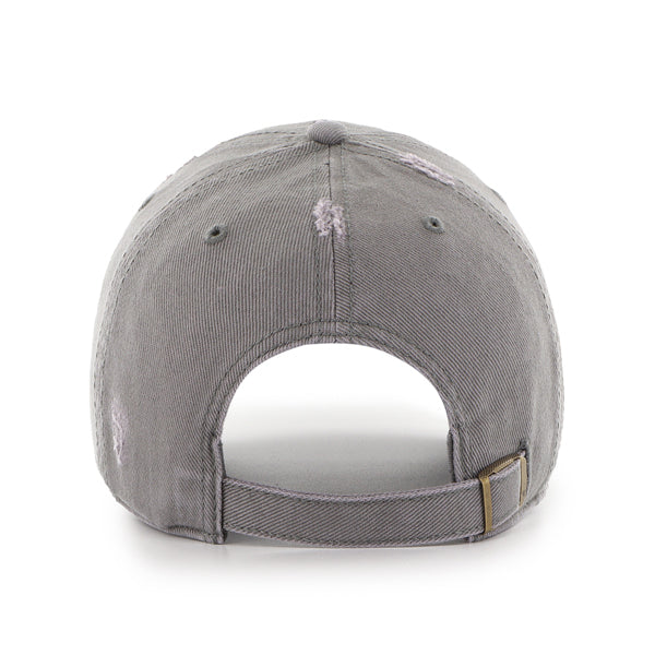 Pictured is this NHL Los Angeles Kings Weathered '47 CLEAN UP cap in dark grey. 2
