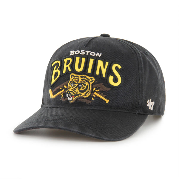 Pictured is this NHL Boston Bruins Charlton ’47 HITCH cap in black. 2