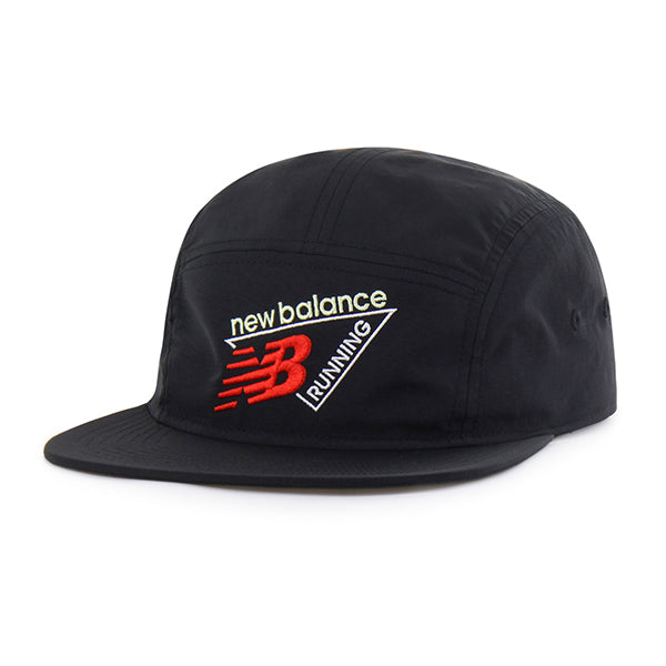 Pictured is this New Balance BRRR Branded Alt ’47 FIVE PANEL cap in black. 1