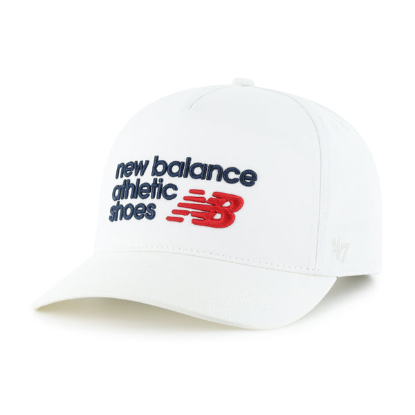 Pictured is this New Balance Branded ’47 HITCH cap in white. 1