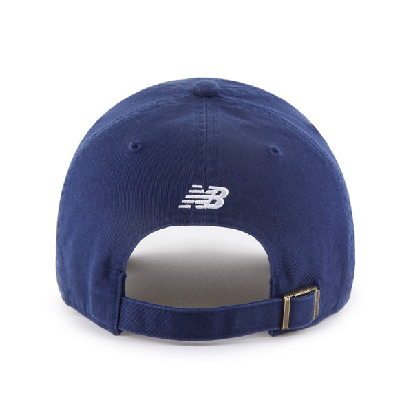 Pictured is this New Balance Dad Shoe ’47 CLEAN UP cap in navy. 2
