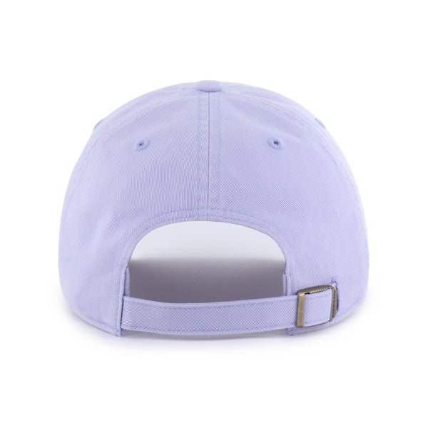 Pictured is this New Balance Branded ’47 CLEAN UP cap in pastel purple. 2